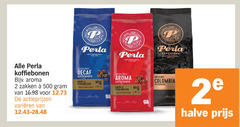  perla koffiebonen 2 6 500 sings koffie aroma zakken varieeren huisblends decaf soepel origins colombia albert halve 