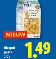  pasta 250 alpen style beer stein shaped bierpul 