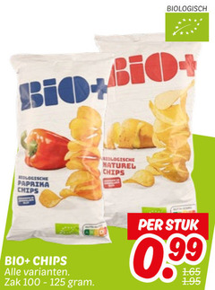  chips biologisch paprika bio zak naturel stuk 99 