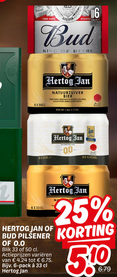  bud hertog jan alcoholvrij bier blikjes 1 5 6 10 16 25 33 50 trade america register king beers natuurzuiver gebouwen water granen hopsoorten 5.1 00 pilsener 0.0 blik varieeren pack 