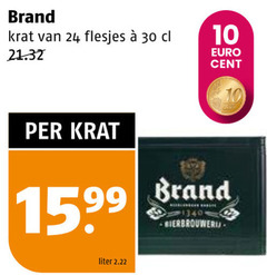  brand krat bier 10 24 30 cent bierbrouwerij liter 