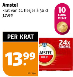  amstel krat bier 10 24 30 liter cent 300ml 