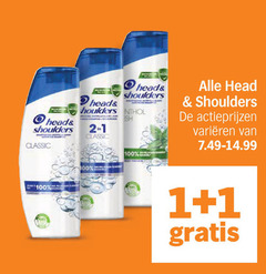  head and shoulders shampoo 1 100 classic rook varieeren 