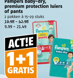  pampers luierbroekjes luiers 1 2 baby dry premium protection pants pakken stuks 