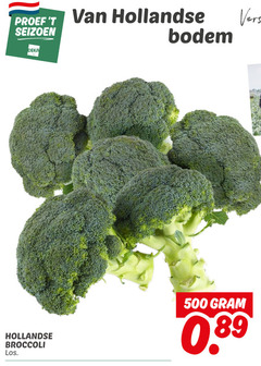  broccoli 500 proef hollandse seizoen deka bodem vers 