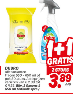  1 2 80 650 dubro glanzend schoon flacon ml pak stuks varieeren antikalk spray 