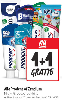  1 2 4 24 00 classic tanden gezond tandvlees b bescherming tandem wangen tong milde dent kids jaar super mario aardbeiensmaak gaatjes cool mint uur fresh gel frisse muntsmaak adem prodent zendium grootverpakking stuks varieeren 