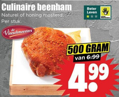  500 culinaire beenham naturel honing mosterd stuk vleeschmeesters beter leven 