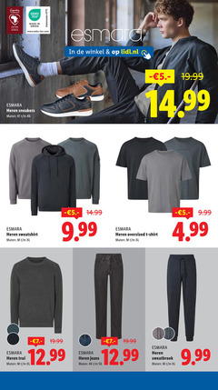  46 supporting initiative cotton africa green hohenstein esmara heren sneakers maten lidl.nl simplicity sweatshirt xl oversized shirt trui jeans sweatbroek 