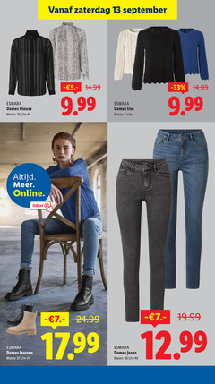  13 36 46 zaterdag esmara dames blouse maten trui l online lidl.nl laarzen jeans 