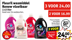  fleuril wasmiddel 2 3 vloeibaar liter wasbeurten color verzending rene white light black stuk 