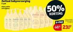  6 400 zwitsal babyverzorging pak online bodylotion lotion wasgel shampoo pomp ml 