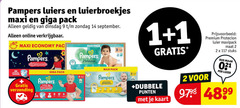  pampers luiers luierbroekjes 1 2 9 14 30 maxi giga pack online 3x economy night pants verzending harmonie baby dry premium protection luier maxipack maat stuks dubbele punten kaart 
