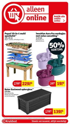  1 10 30 50 online bekijk multi speeltafel cm biljart voetbal airhockey pro oordopjes noise cancelling bluetooth batterij uur keter eastwood opbergbox liter weersbestendig opbergen tuinspullen artikel deel kruidvat lopende verrassend 