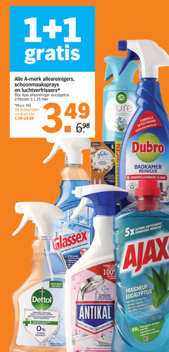  1 2 99 100 merk allesreinigers schoonmaaksprays luchtverfrissers ajax allesreiniger eucalyptus flessen liter m.u.v hg varieeren wick johnson navulling glade touch creatieve sensual sandalwood jasmine formule kalkaanslag dubro hardnekkige geurtjes badkamer reiniger onverslaanbare glans dettol desinfecterende multi oppervlakken glassex bleek sans surfaces verwijderen des bacteries residue gebruik vitres ultra brillance streepvrij trace lost jus du technologie anti antikal calcaire kalkreiniger 5x actions werking les hardnekkigste vuil parfum synthetisch naturelle natuurlijke oorsprong geur odeur forte podium aide 