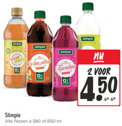  slimpie limonadesiroop 2 450 650 kids siroop perzik suiker smaakmakers ice tea calorieen framboos calorien flessen ml 