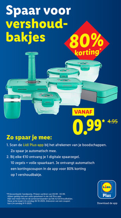  spaarakties 1 10 80 spaar vershoud bakjes scan afrekenen automatisch 2. digitale zegels volle spaarkaart ontvangt handpomp varieeren info lidl.nl vershoudbakjes loopt inleveren coupon download 