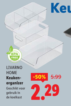  free livarno home keuken organizer gebruik koelkast 5.99 