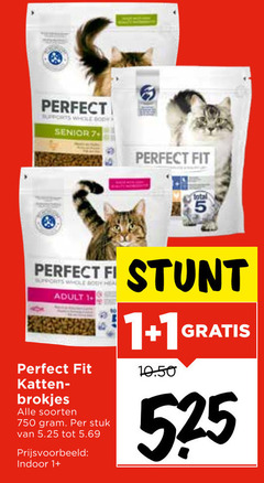 perfect fit kattenvoer 1 7 55 750 supports whole body senior total fi heal adult katten brokjes soorten stuk indoor 