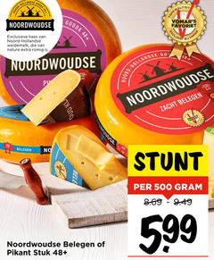  noordwoudse kaas 48 500 hollandse gouda exclusieve weidemelk nature romig favoriet oud exclusie zacht belegen pikant stuk 5.99 