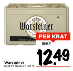  warsteiner krat bier 24 30 
