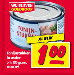  tonijn in blik 100 tonijnstukken water xl 