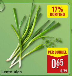  17 lente uien bundel 