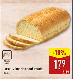  weinig vezels luxe vloerbrood 
