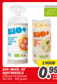  2 13 biologisch bio biologische rijst wafels logische mais rijstwafels zeezout lijnzaad rol 99 