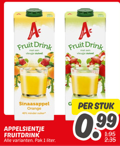  appelsientje fruitdrank 1 40 fruit drink vleugje zuivel sinaasappel orange minder suiker fruitdrink pak liter stuk 
