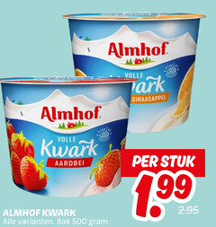  almhof kwark 500 volle sinaasappel aardbei bak stuk 