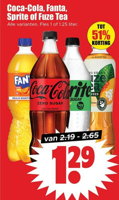  1 coca cola fanta sprite fuze tea fles liter with black fan meals sugar zero calories new flower 