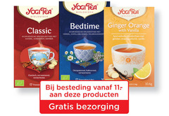  yogi tea thee 17 30 180 biologisch classic ayurvedische specerijenthee kaneel kardemom gember yogitea bedtime ginger orange kruidenthee venkel with vanilla sinaasappelschil vanille exotisch verwarmend versterkend kalmerend besteding 
