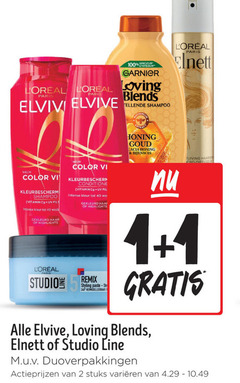  1 2 24 40 100 paris elvive gerecycled garnier loving blends tellende shampoo elnett color vitamin uv intense kleur gekleurd haar highlights conditioner wa honing goud acacia bijenwas studio styling hermodelleerbaar line duoverpakkingen stuks varieeren 