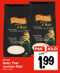  1 daily thai rise at home jasmijn rijst pak kilo 