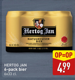  hertog jan blikjes bier 1 6 33 natuurzuiver traditioneel water granen hopsoorten 5 gerard meesterbrouwer pack 
