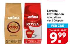  lavazza koffiebonen 10 15 100 500 torino italia qualita arabica rossa black coffee latte ge zakken zak 