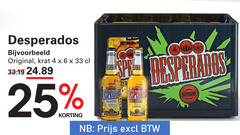  desperados speciaalbieren 4 6 25 33 original krat 