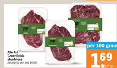  stoofvlees 1 11 69 100 greenfields actieprijs kilo 