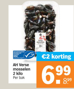  mosselen 2 6 99 gecertificeerd duurzame visserij www.msc.org nl verse kilo bak www 