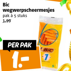  5 7 bic wegwerpscheermesjes pak stuks 