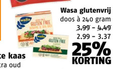 25 240 kaas oud wasa gluten free da say glutenvrij doos 3.99 