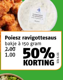  50 150 ravigottesaus bakje kilo 