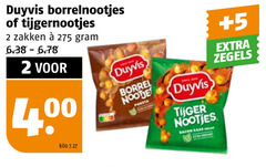  duyvis borrelnootjes 2 tijgernootjes zakken kilo borrel tijger nootjes 5 zegels 