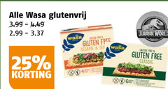  25 wasa glutenvrij 3.99 gluten free sesame jurassic world classic 