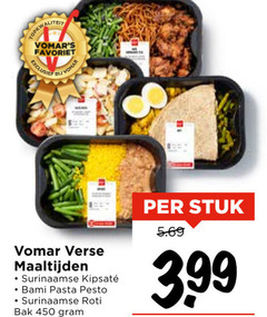 450 favoriet verse maaltijden surinaamse bami pasta pesto roti bak stuk 3 99 