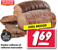  brood molen goud donker volkoren meerzaden 
