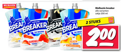  2 10 200 melkunie breaker original band yo aardbei yoghurt high originele perzik zakje ml stuks 