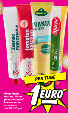  12 zaanse visstick mayonaise tomaten ketchup mexicaanse franse mosterd marne grove sauzen tube mild tv pittige 