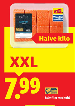  zalmfilet huid voordeel halve kilo xxl certified farming 